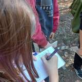 Τα παιδιά μας καταγράφουν στοιχεία του Εθνικού Δρυμού Σουνίου.